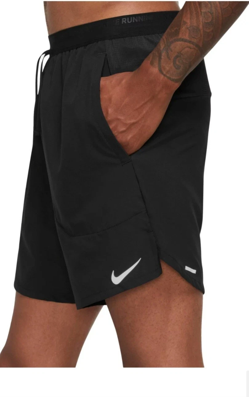 Nike Stride Dri-Fit Men's XL 5" Running Shorts - CJ5459 010