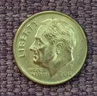 2012 P Roosevelt dime, actual coin in picture  free S/H