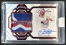 2023 Panini Flawless Evan Carter Rookie Dual Patch Signatures Ruby Auto #/20