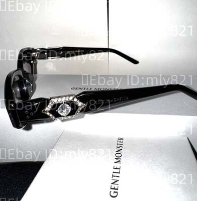 GentleMonster Sunglasses Vegax 01 Black Frame Gray Lenses | eBay