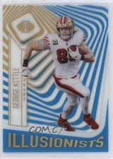 2021 Panini Illusions Illusionists Light Blue 291/299 George Kittle #ILL-5 0ud4
