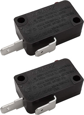 Microwave Oven Door Switch Replacement Part, 16A 125VAC, KW3AT-16 (Downward Comp