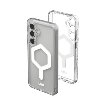 UAG Samsung Galaxy S24 FE Case Plyo Pro, Magnetic Charging Rugged, Ice/White