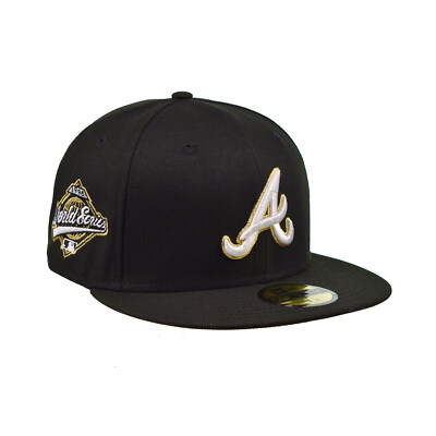 NEWERA ニューエラ 59FIFTY MLB Atlanta Braves New Era MLB Atlanta Braves World Series 59Fifty Men's Fitted