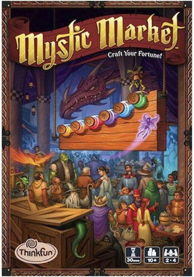 Mystic Market Strategy Card Game for 2-4 Players Ages 10 and up   an Exciting Fa