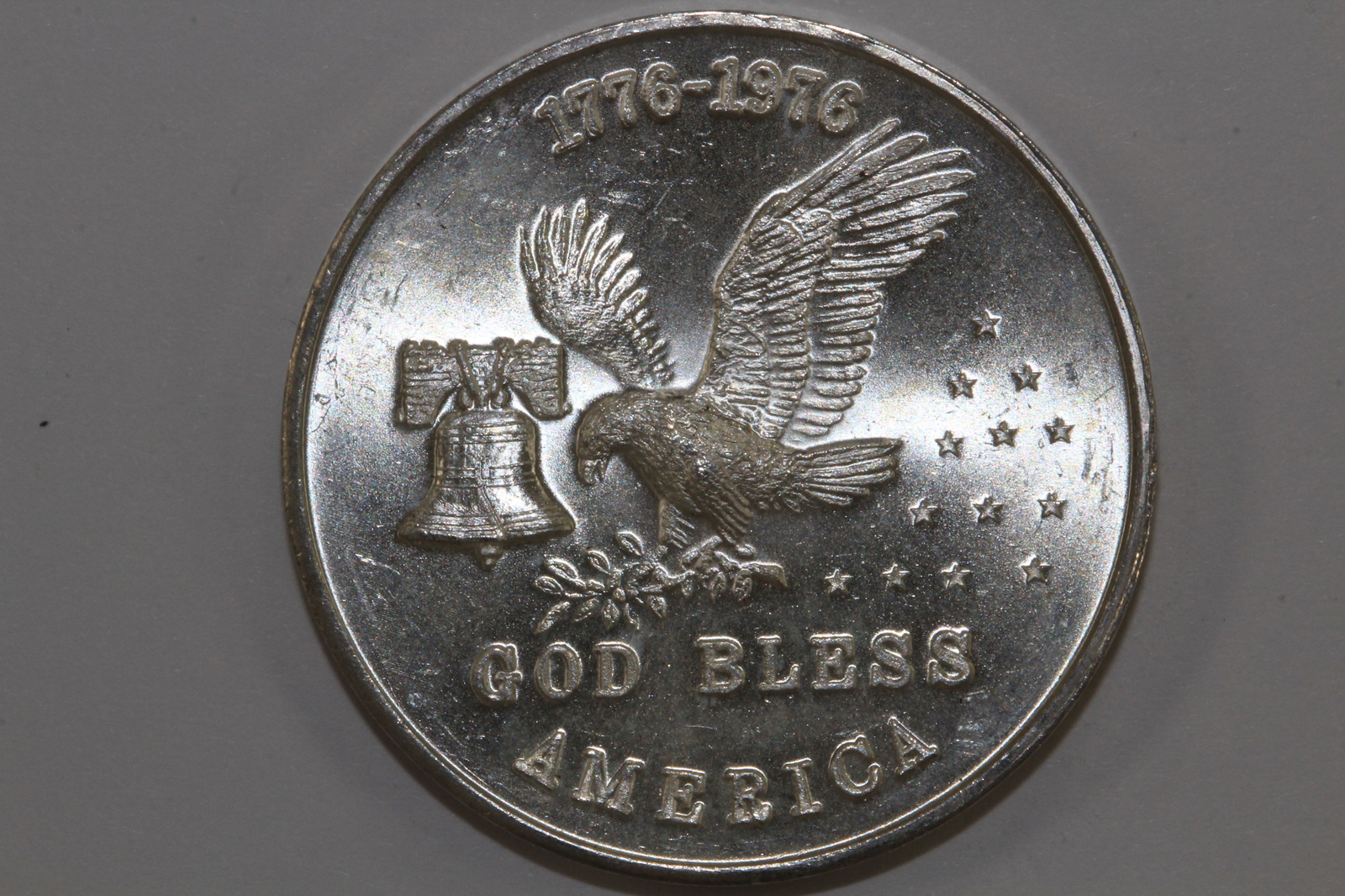 1 Troy Ounce Silver Tri-State Refining Round 1776-1976 God Bless ...