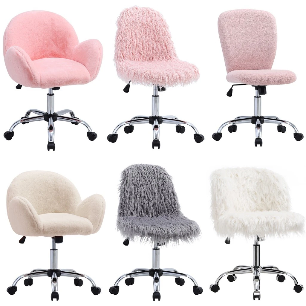Shaggy desk chair sale