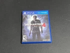 Uncharted 4: A Thief's End (PS4 Sony PlayStation 4, 2016)