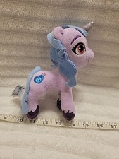 Just Play My Little Pony Izzy Moonbow Unicorn 7 Inch Purple Plush Stuffed Animal