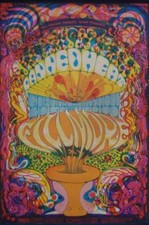 CANNED HEAT BG 139 FILLMORE concert poster LEE CONKLIN BILL GRAHAM 1968