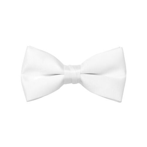 New Men's S M L XL White Satin Tuxedo Tux Vest Bow low cut Open back adjustable - Picture 2 of 2