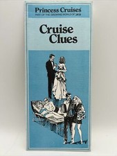 1975 PRINCESS CRUISES CRUISE CLUES What To Do Wear Weather Checklist Brochure