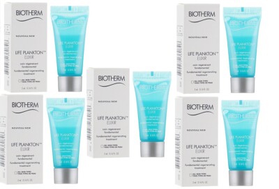 Biotherm Life Plankton Elixir Fundamental Regenerating Treatment 5 x 5ml New