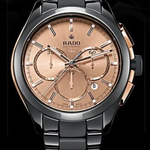 Rado HyperChrome Chronograph Automatic Rose Gold … - image 1