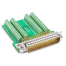 DB50 Solderless Connector Male D-SUB Header to 50-pin Port Terminal Adapter B...