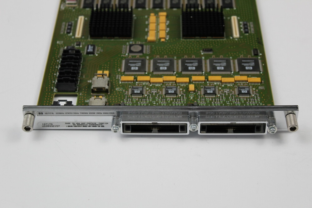 Agilent 16717A Analyzer Module State/2GHz Timing Zoom 333MHz Agilent 16717A Analyzer Module State/2GHz Timing Zoom 333MHz