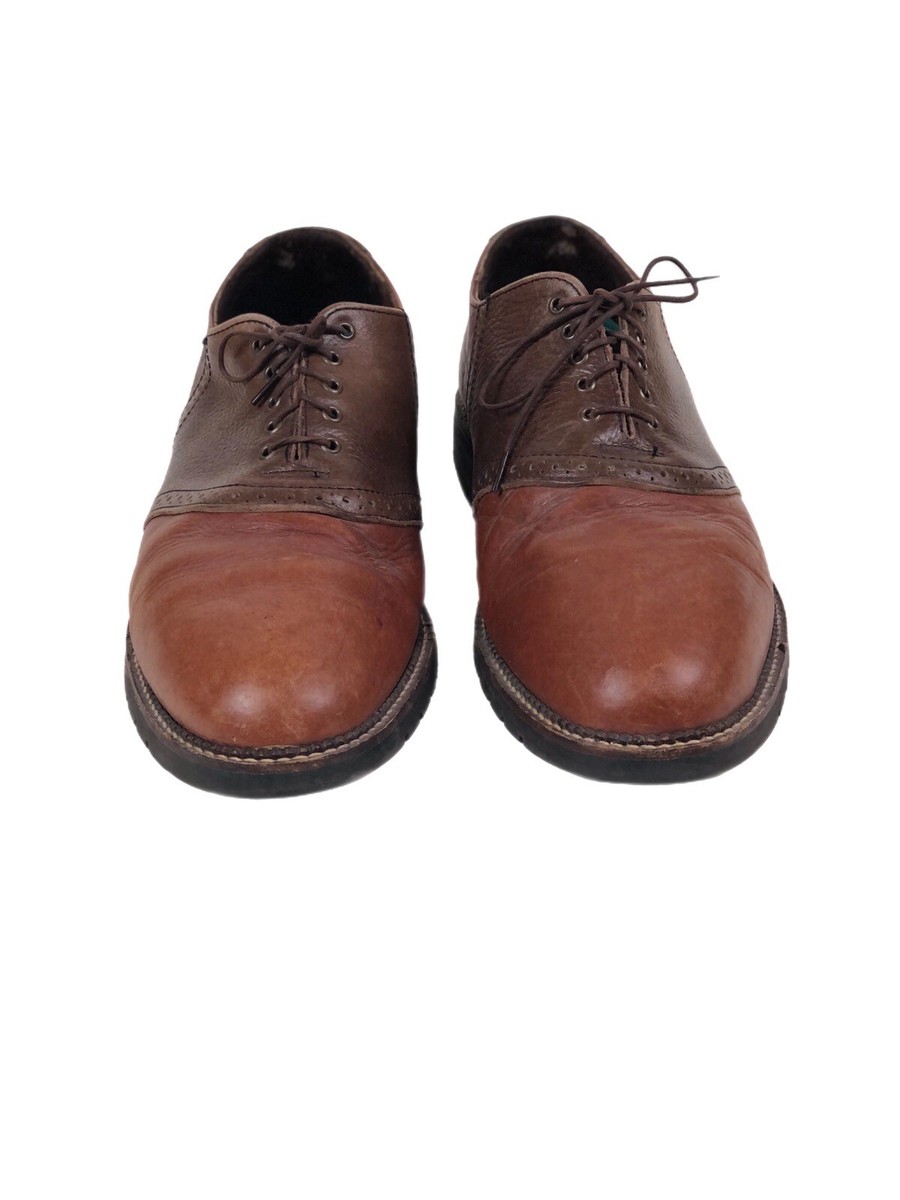 U.S. Trask Men Brown Oxford Leather Bison ? Shoe Sz 12 N Trask | Shoes | Hs Trask Brown Bison Leather Oxford Shoes  main image 4