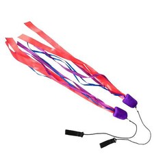 Pyropixies Elemental Ribbon Poi Set - Colourful Ribbon Poi for Beginners & Exper