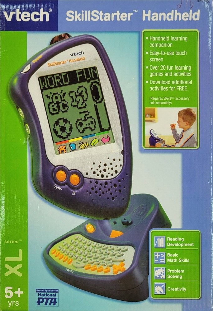 Vtech SkillStarter Vintage Handheld Learning Companion for Kids