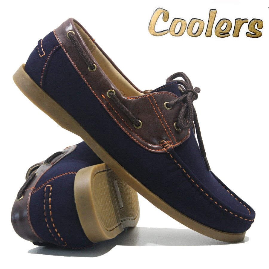 MENS LACE UP WALKING BOAT DECK CASUAL COMFORT DRIVING MOCCASIN LOAFER SHOES  SIZE