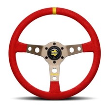 Momo Steering Wheel Mod 07 Suede Red R190535mr Momo Steering Wheel Mod 07 Suede Red R190535mr