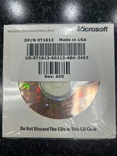 Microsoft Office 2003 Basic Edition With Serial Number NEW