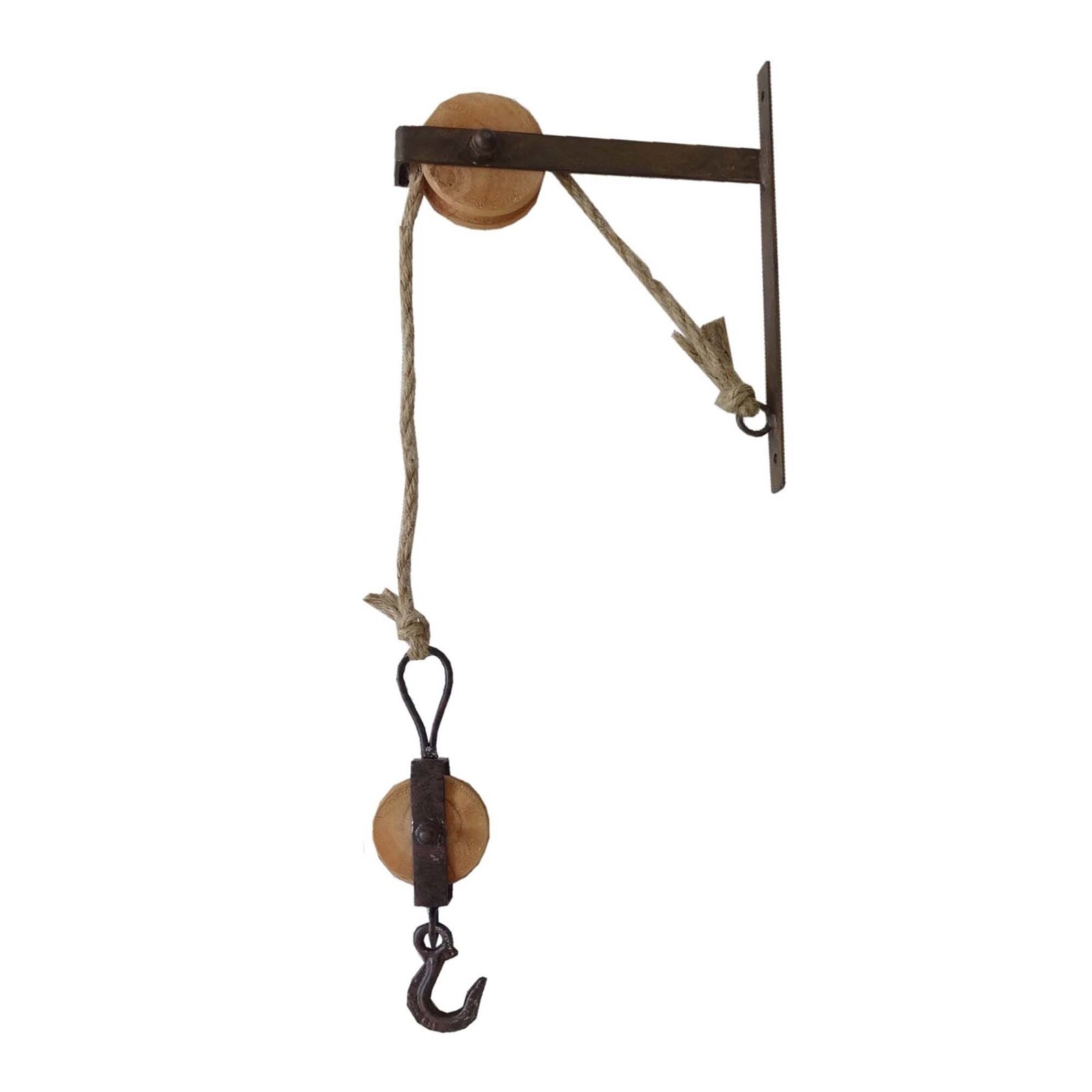 Wandhaken Verena Industrie Design Vintage Ampelhaken HTI-Line