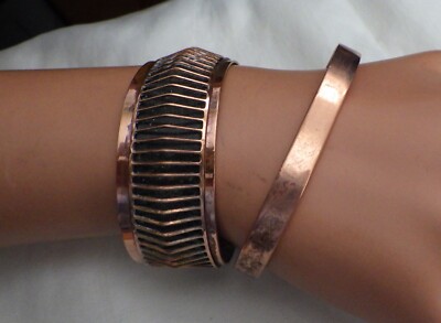 RENOIR SABONA VINTAGE COPPER BRACELET CUFF DESIGN