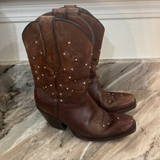 Botas RIO GRANDE Limited Signature Estrás Mexicanas Talla 22 EE. UU. 5-5,5 Marrón
