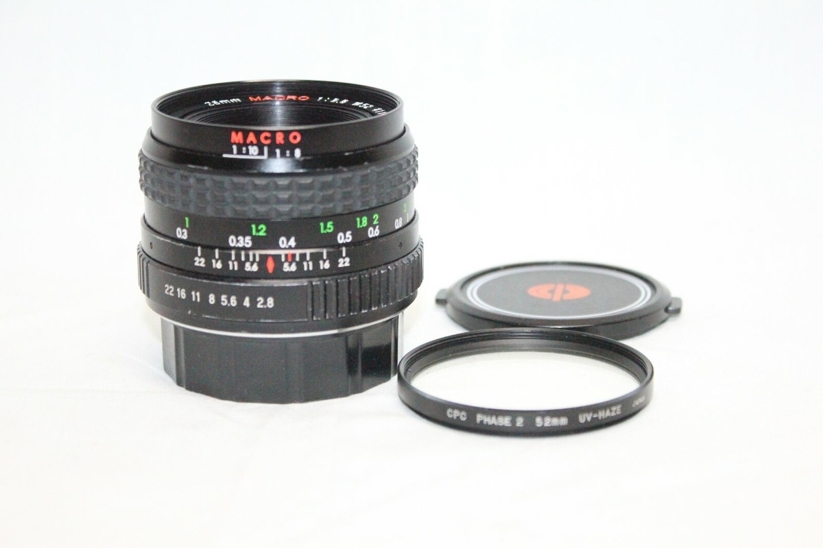 【美品】AUTO SICOR-XL MC MACRO 28mm f2.8 美品】AUTO SICOR-XL MC MACRO 28mm f2.8 - メルカリ