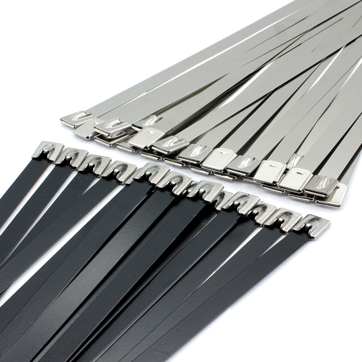 24 Stück Edelstahl Kabelbinder M4 – Für Seile & Kabel Bis 0,95 Cm Durchmesser