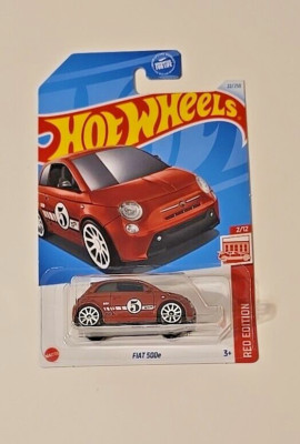 Hot Wheels Fiat 500e Red Edition 2/12 Target Exclusive