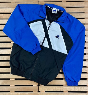 Mens Bomber Jacket Adidas Vintage Size 7