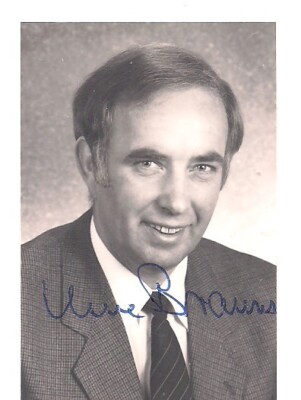 Autogramm Uwe Brauns MdL Niedersachsen Originalunterschrift