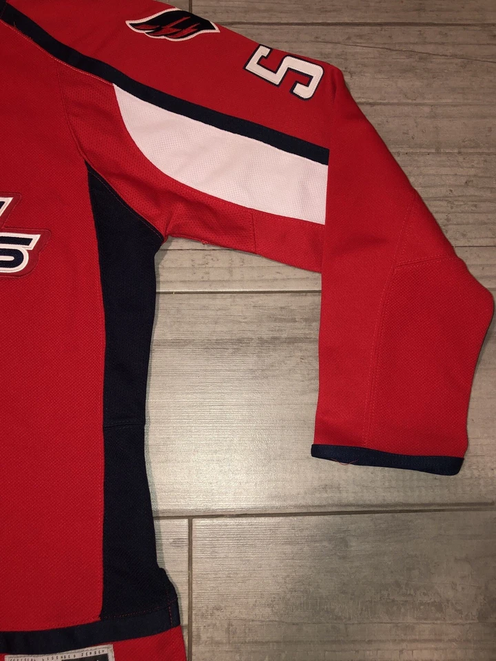 Washington Capitals Mike Green #52 Hockey Reebok Jersey Youth Sz L/XL Used - Image 4 of 4