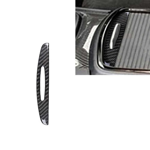 FOR CHRYSLER CARBON FIBER 2PC ROOF TOP TRIM DRIP MOLDINGS COVERS SET 5YR WARANTY