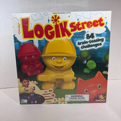 NIB ASMODEE Logik Street Brain Challenges Logic Puzzles Sealed