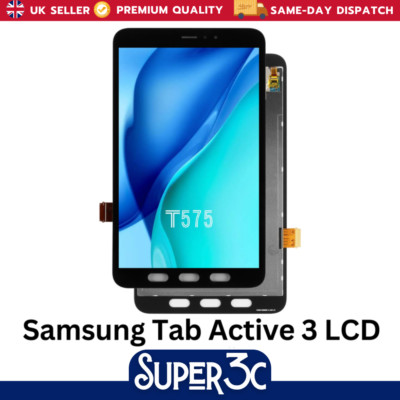 Samsung Galaxy Tab Active 3 SM-T575 Ersatz LCD Touchscreen Digitizer - UK