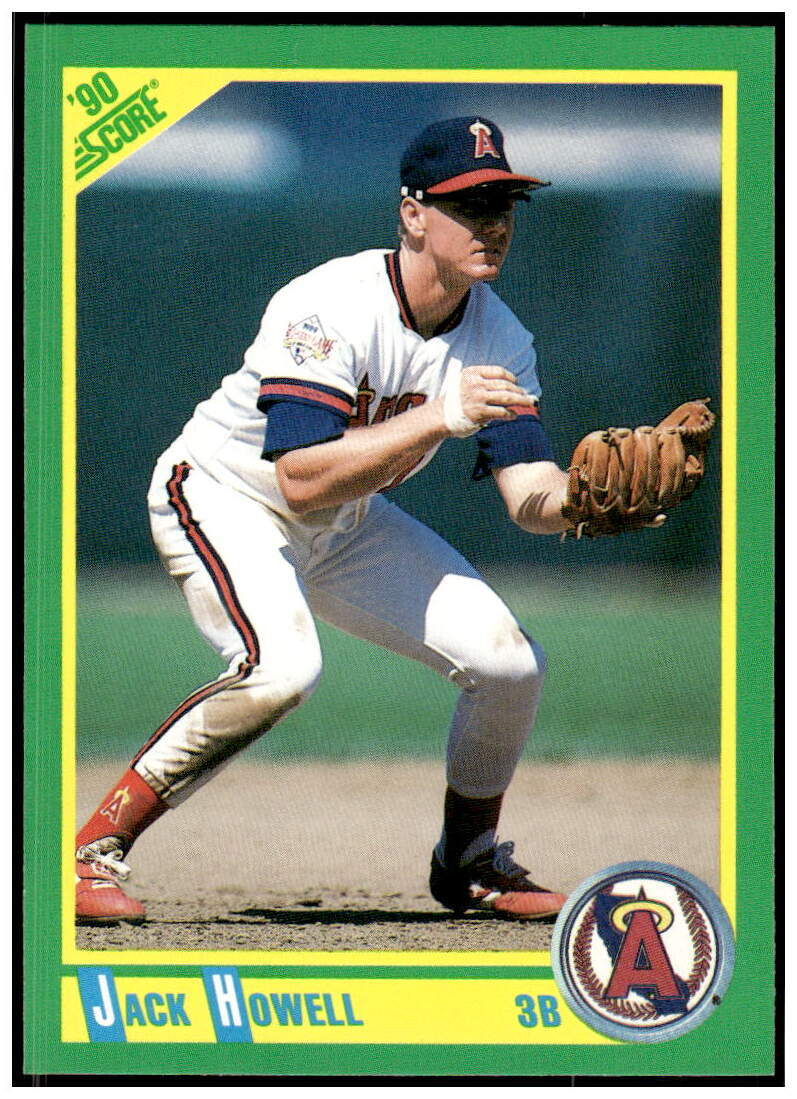 1990 Score #206 Jack Howell NM
