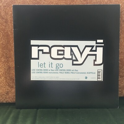 Ray J Let It Go 1996 R&B Soul 12'' vinyl