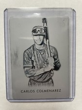 carlos colmenarez 2020-21 goodwin champions printing plate 1/1!!