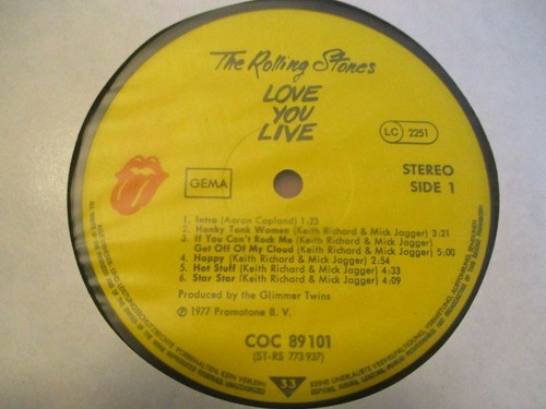 2LP THE ROLLING STONES Love You Live 1st/p WEA MUSIK GMBH GER 1977 MINT-/NM - Picture 7 of 10