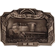 New Massey Ferguson MH 816 Tractor Harris Farmer Farming NOS Vintage Belt Buckle