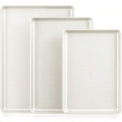 HONGBAKE Baking Pan  Oven Cookie Pan, Nonstick Half Round/Quarter Round-Popular
