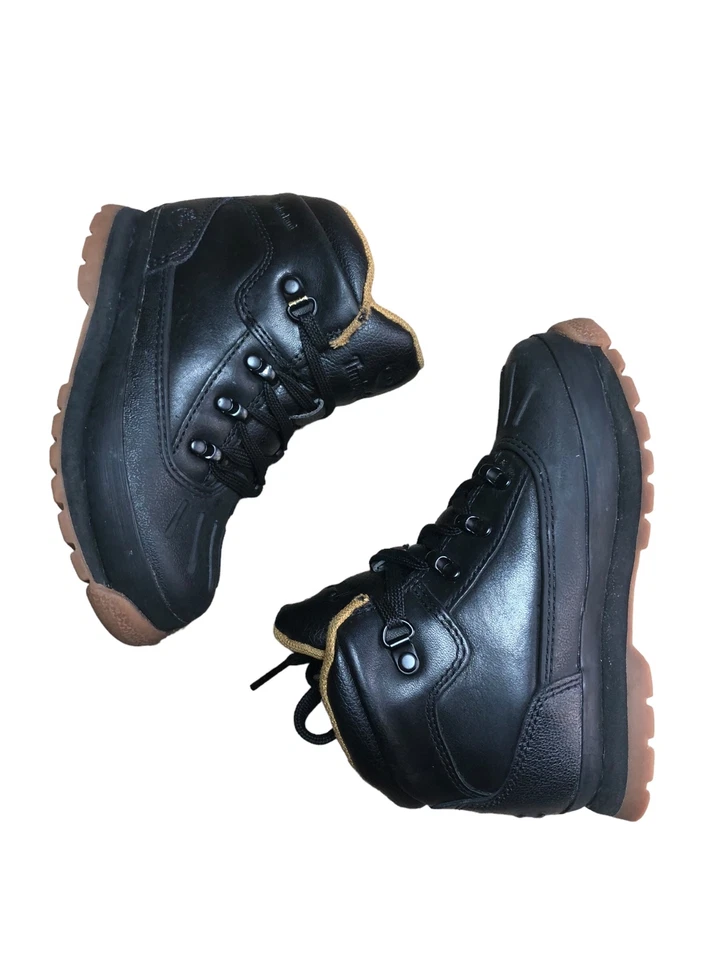 Timberland Euro Hiker Shell Toe Black Work Boots Toddler Boys (Size: 11) - Image 3 of 4