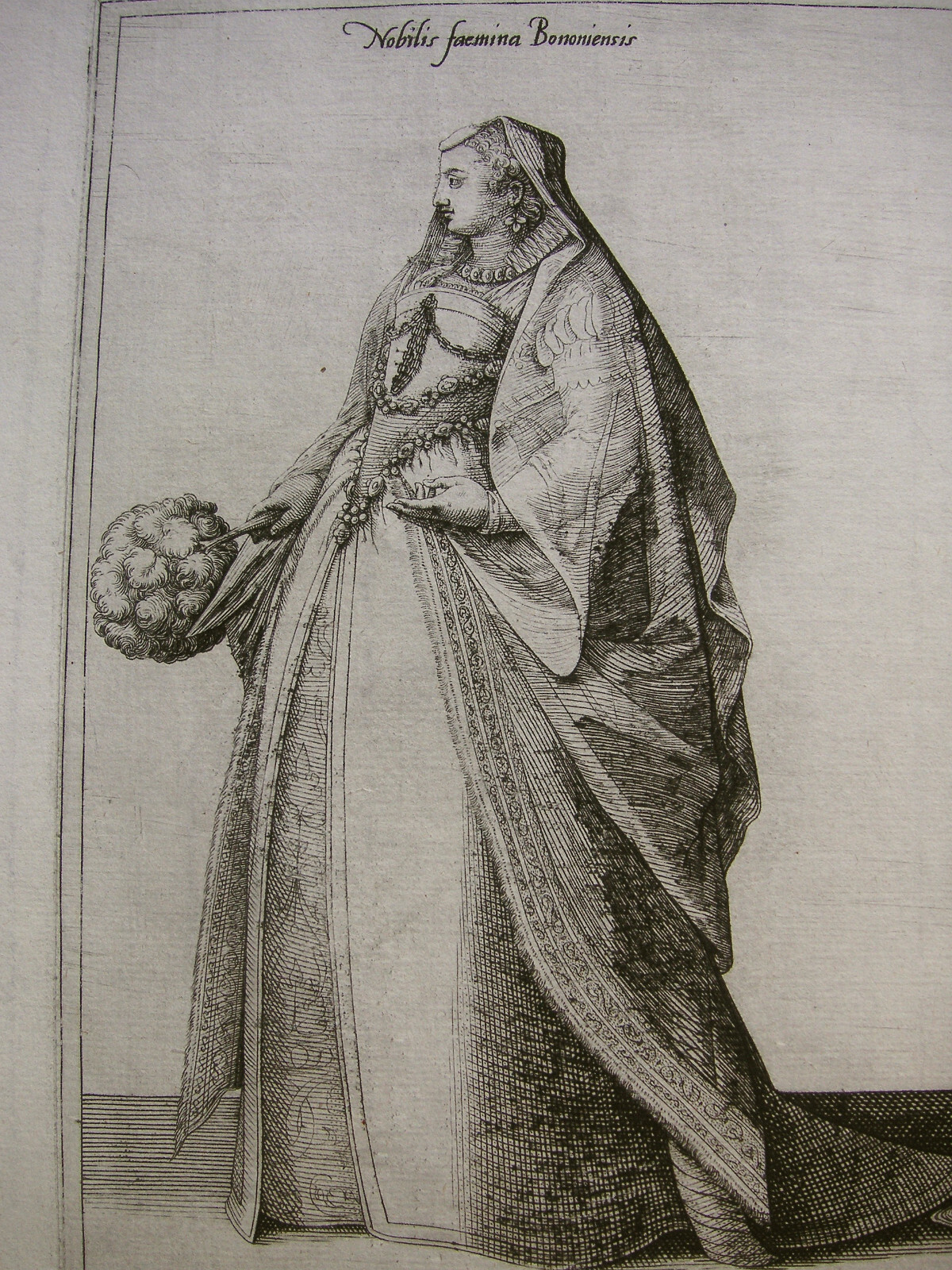 BOISSARD, WOMEN FROM BOLOGNA IN COSTUMES, `HABITUS VARIARUM ORBIS