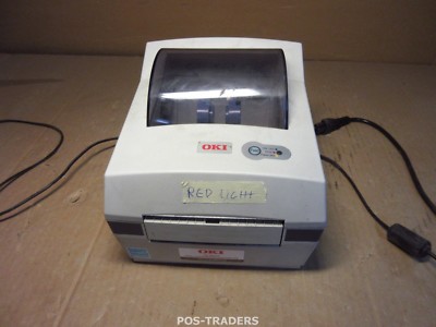 OKI LD620D Direct Thermo Barcode Label POS Printer USB 203DPI RED LIGHT BLINKING