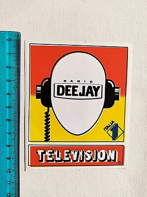 Adhésif Vintage Italie – Sticker Radio Memorèx – Années 80 – Original – Très Bon état