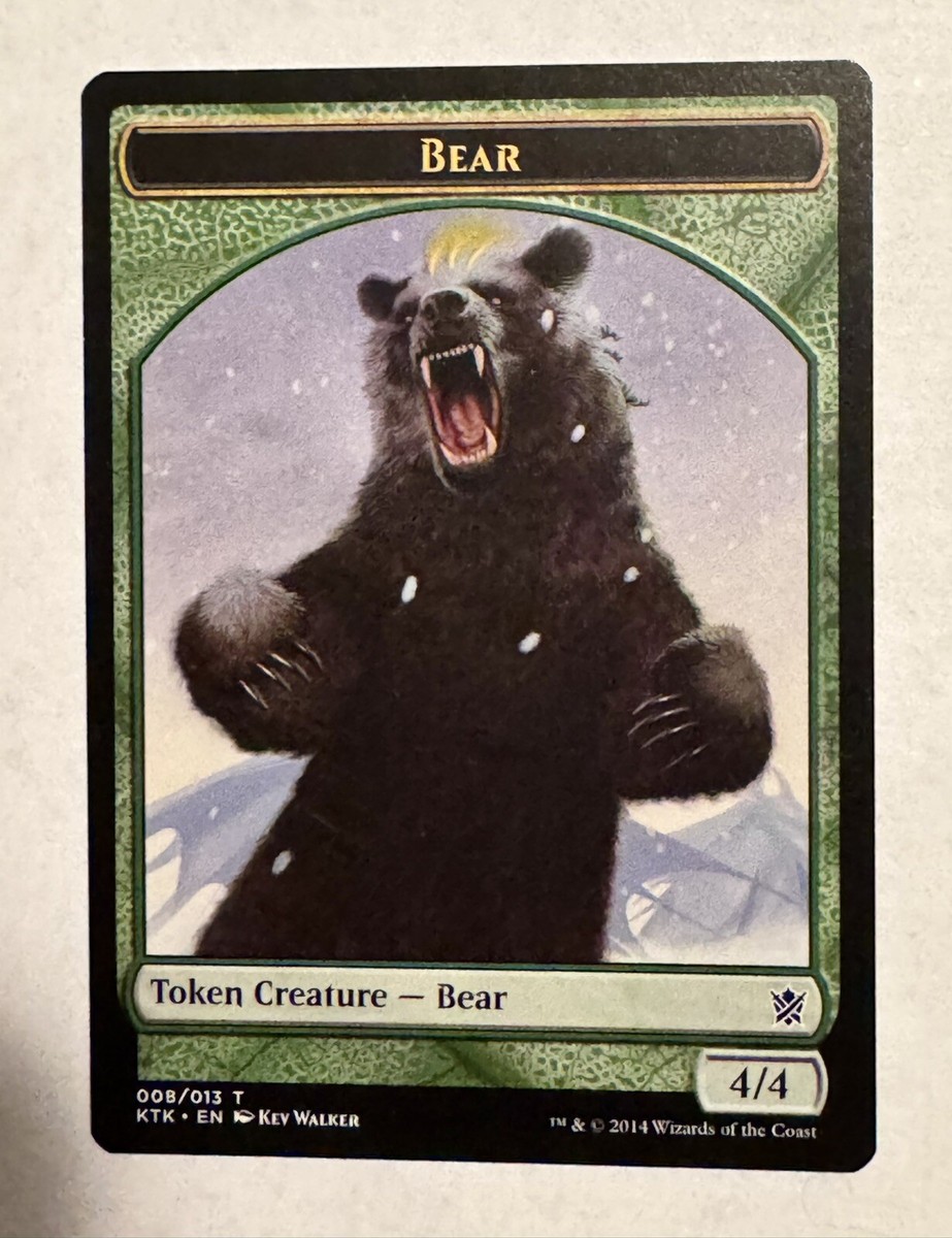 mtg cards with bears in the art Amazon.com: Elite Commander Mill/Pump Deck - The Wise Mothman - Sultai  Green Blue Black - EDH cEDH - 100 Card - Custom MTG Deck