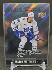 2024-25 Upper Deck MVP #US-27 Auston Matthews Under the Scope